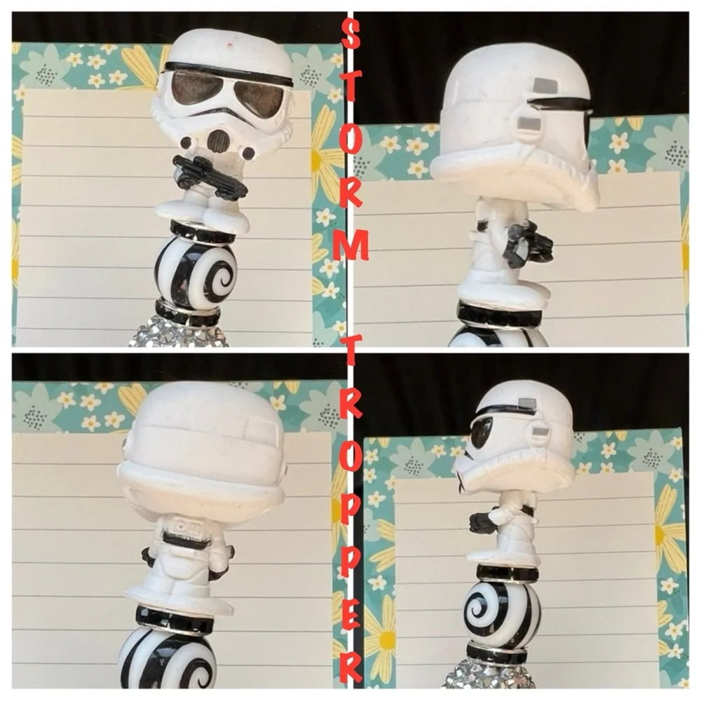 Handmade Disney Doorables STAR WARS Collection Beaded Pens - Pick One Only